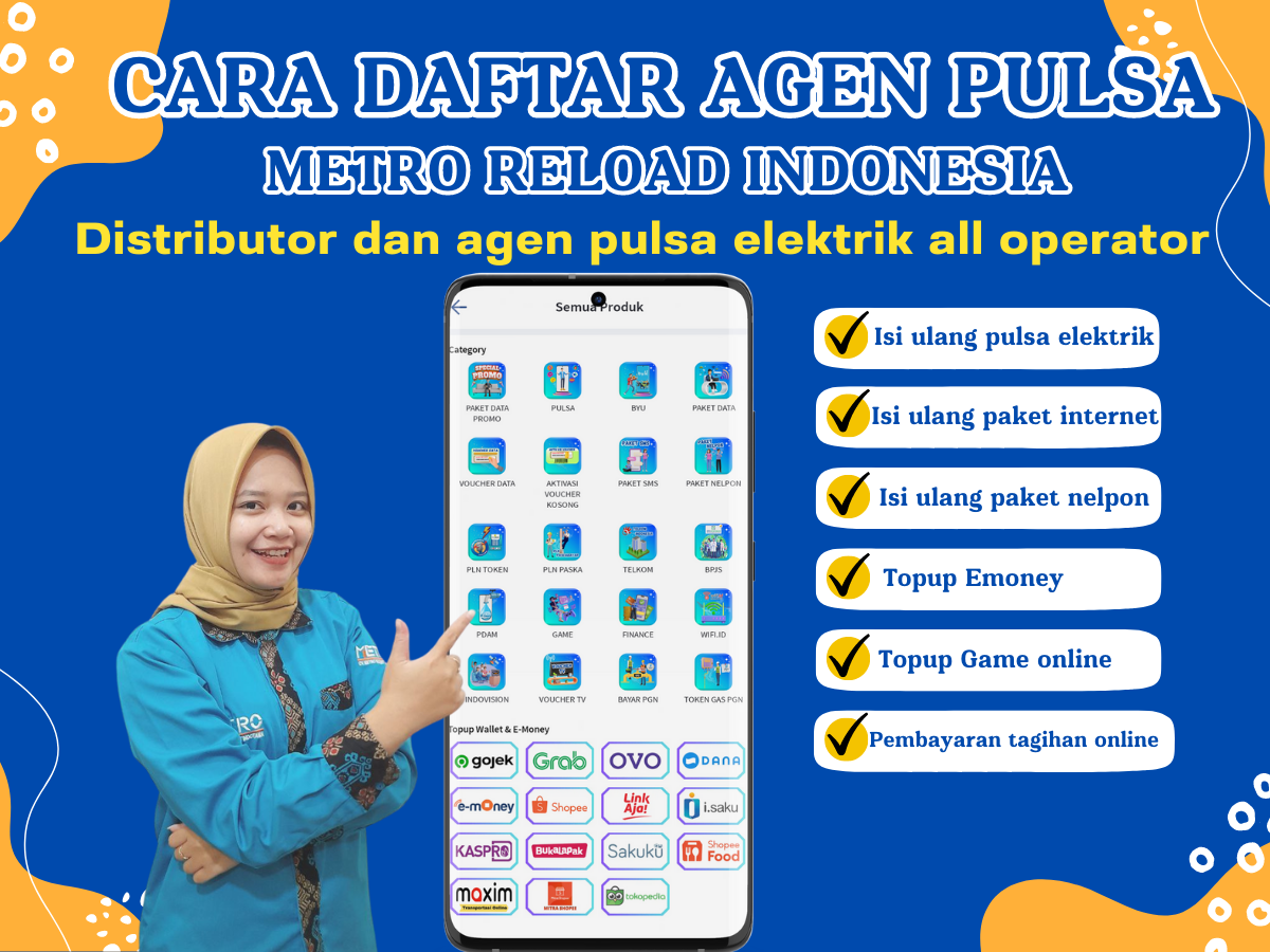 Daftar Agen Pulsa Resmi