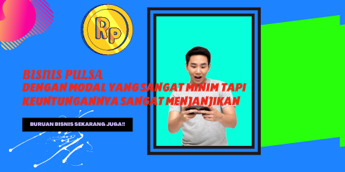 usaha agen pulsa